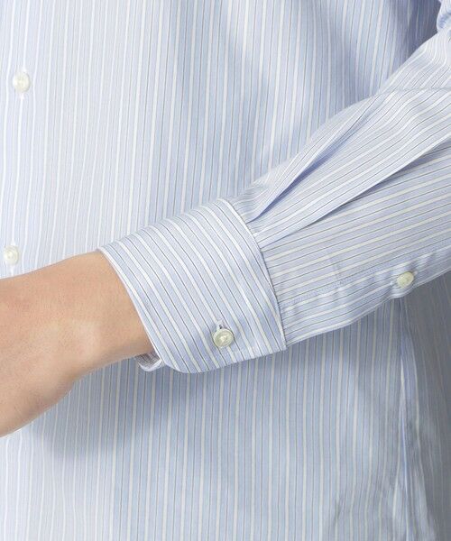 Paul Stuart / ポール・スチュアート シャツ・ブラウス | クレリック ストライプ柄ドレスシャツ | 詳細5