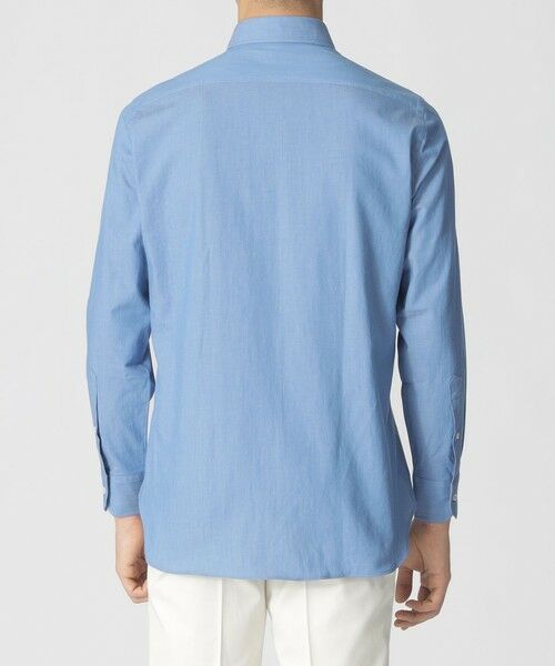 Paul Stuart / ポール・スチュアート シャツ・ブラウス | シャンブレーデニム調ドレスシャツ（反応染） | 詳細5