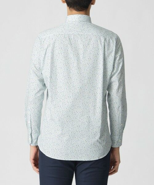 Paul Stuart / ポール・スチュアート シャツ・ブラウス | ミニフラワープリント柄ボタンダウンシャツ | 詳細5