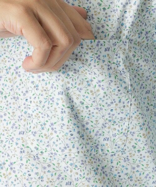 Paul Stuart / ポール・スチュアート シャツ・ブラウス | ミニフラワープリント柄ボタンダウンシャツ | 詳細6