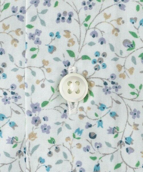 Paul Stuart / ポール・スチュアート シャツ・ブラウス | ミニフラワープリント柄ボタンダウンシャツ | 詳細8