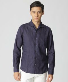 Paul Stuart / ポール・スチュアート シャツ・ブラウス | リネンシャツ（イタリアンカラー）