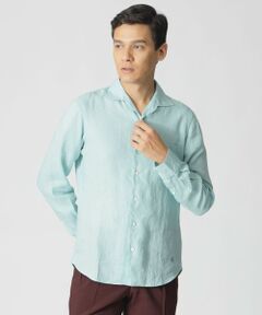 Paul Stuart / ポール・スチュアート シャツ・ブラウス | リネンシャツ（イタリアンカラー）