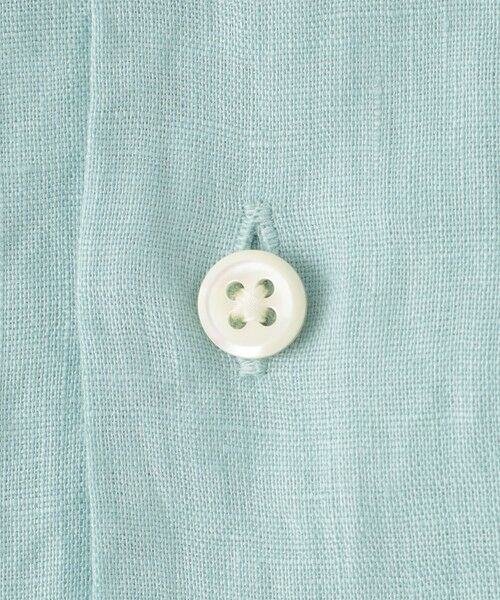 Paul Stuart / ポール・スチュアート シャツ・ブラウス | リネンシャツ（イタリアンカラー） | 詳細11