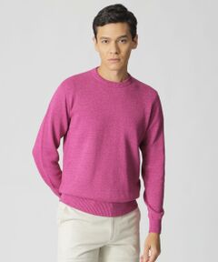 Paul Stuart / ポール・スチュアート ニット・セーター | ペーパーヤーンクルーネックニット