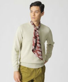 Paul Stuart / ポール・スチュアート ニット・セーター | ペーパーヤーンクルーネックニット