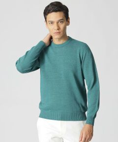 Paul Stuart / ポール・スチュアート ニット・セーター | ペーパーヤーンクルーネックニット