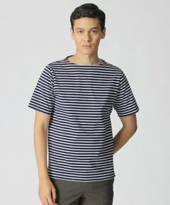 Paul Stuart / ポール・スチュアート カットソー | ボーダー柄バスクＴシャツ