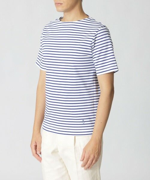 Paul Stuart / ポール・スチュアート カットソー | ボーダー柄バスクＴシャツ | 詳細4