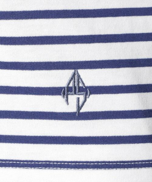Paul Stuart / ポール・スチュアート カットソー | ボーダー柄バスクＴシャツ | 詳細7