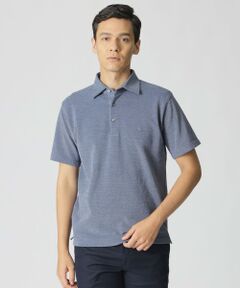 Paul Stuart / ポール・スチュアート カットソー | メランジツイストポロシャツ