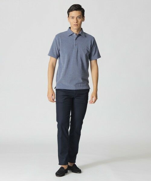 未使用　ポールスチュアート PaulStuart ポロシャツ　75周年 コットンカノコMOFポロシャツ(アイコンポロシャツ)(トップス