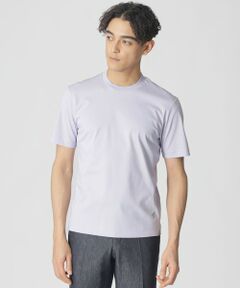 Paul Stuart / ポール・スチュアート カットソー | 【Nikkei magazine掲載】「Dress Tee Shirts」コットンスムースショートスリーブドレスTシャツ/半袖カットソー