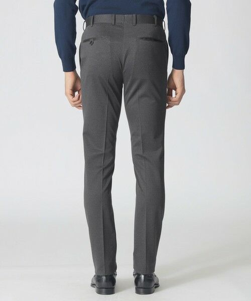 Paul Stuart / ポール・スチュアート その他パンツ | 【Nikkei magazine掲載】【STUART'S TRAVELER】ハイゲージアクアツイスト千鳥ジャージースラックス | 詳細7