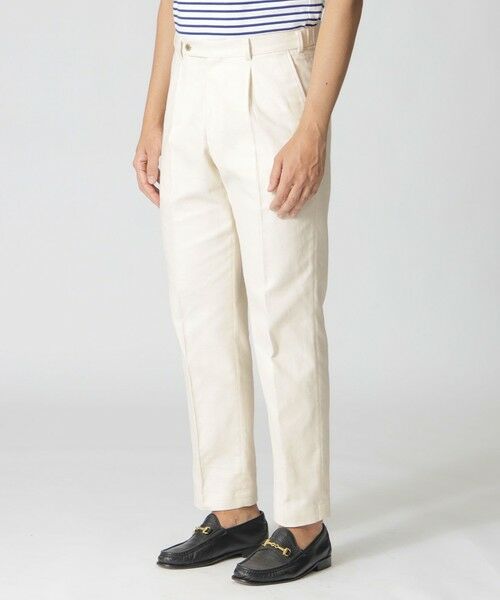 Paul Stuart / ポール・スチュアート パンツ | 綿麻プリペラクロス　カジュアルパンツ | 詳細4