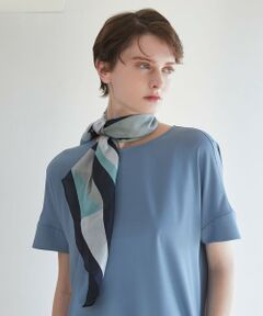 Paul Stuart / ポール・スチュアート マフラー・ショール・スヌード・ストール | 【Nikkei magazine掲載】【ウォッシャブル】ストリームシルクストール