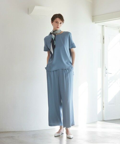 Paul Stuart / ポール・スチュアート マフラー・ショール・スヌード・ストール | 【Nikkei magazine掲載】【ウォッシャブル】ストリームシルクストール | 詳細1