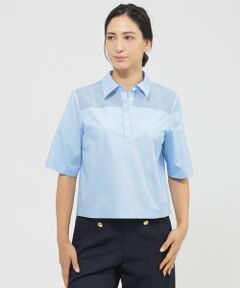 Paul Stuart / ポール・スチュアート シャツ・ブラウス | 【ウォッシャブル】ソフトオーガンジー　ブラウス