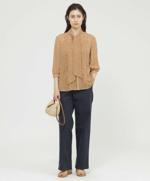 Paul Stuart / ポール・スチュアート シャツ・ブラウス | 【ウォッシャブル】ランダムドット　ブラウス | 詳細4