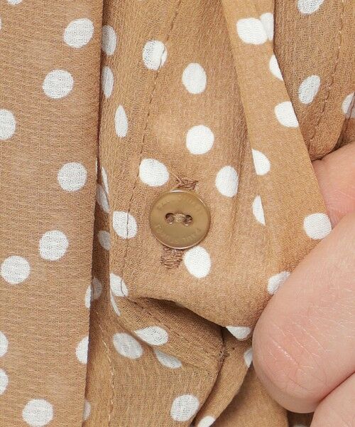 Paul Stuart / ポール・スチュアート シャツ・ブラウス | 【ウォッシャブル】ランダムドット　ブラウス | 詳細9