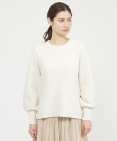 Paul Stuart / ポール・スチュアート ニット・セーター | 【ウォッシャブル】ブークレーツィード　プルオーバー