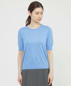 Paul Stuart / ポール・スチュアート ニット・セーター | 【WEB・一部店舗限定/ウォッシャブル】コットンシルク　プルオーバー