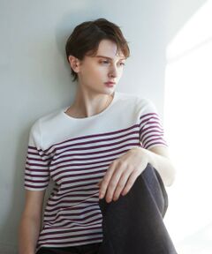 Paul Stuart / ポール・スチュアート ニット・セーター | 【ウォッシャブル】ペーパーミラノ　プルオーバー