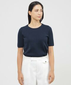 Paul Stuart / ポール・スチュアート ニット・セーター | 【ウォッシャブル】ペーパーミラノ　プルオーバー