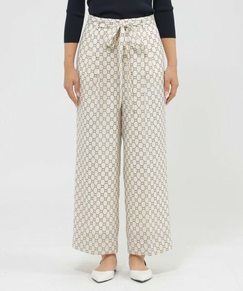 Paul Stuart / ポール・スチュアート パンツ | 【Precious掲載】【ウォッシャブル】ロープモノグラム　パンツ | 詳細5