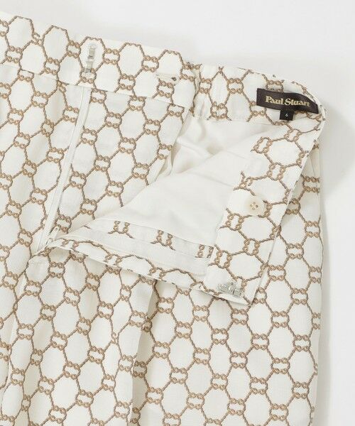 Paul Stuart / ポール・スチュアート パンツ | 【Precious掲載】【ウォッシャブル】ロープモノグラム　パンツ | 詳細9