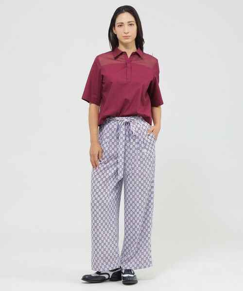 Paul Stuart / ポール・スチュアート パンツ | 【Precious掲載】【ウォッシャブル】ロープモノグラム　パンツ | 詳細3