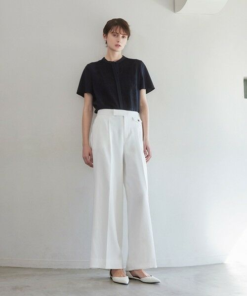 Paul Stuart / ポール・スチュアート パンツ | 【Precious掲載】【ウォッシャブル】ナチュラルオックス　パンツ | 詳細1