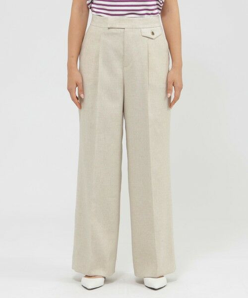 Paul Stuart / ポール・スチュアート パンツ | 【Precious掲載】【ウォッシャブル】ナチュラルオックス　パンツ | 詳細6