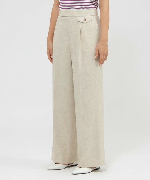 Paul Stuart / ポール・スチュアート パンツ | 【Precious掲載】【ウォッシャブル】ナチュラルオックス　パンツ | 詳細7