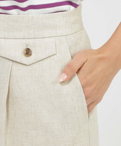 Paul Stuart / ポール・スチュアート パンツ | 【Precious掲載】【ウォッシャブル】ナチュラルオックス　パンツ | 詳細9