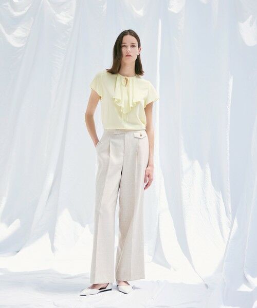 Paul Stuart / ポール・スチュアート パンツ | 【Precious掲載】【ウォッシャブル】ナチュラルオックス　パンツ | 詳細2