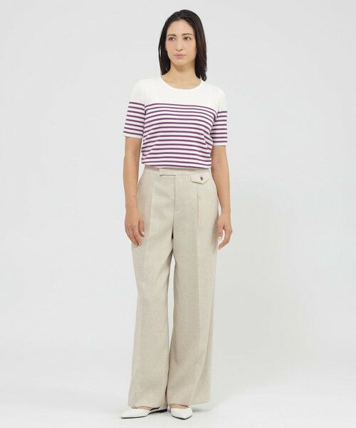 Paul Stuart / ポール・スチュアート パンツ | 【Precious掲載】【ウォッシャブル】ナチュラルオックス　パンツ | 詳細4