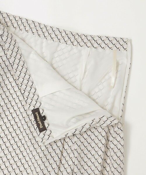 Paul Stuart / ポール・スチュアート スカート | 【WEB・一部店舗限定/ウォッシャブル】トライアングルプリント　スカート | 詳細8