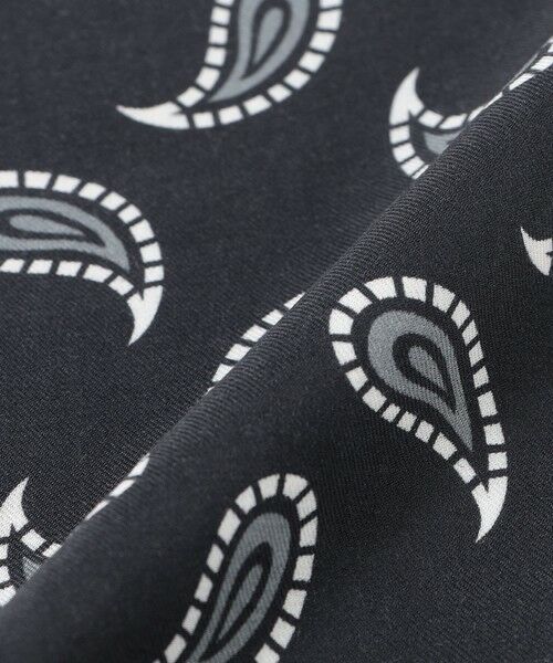 Paul Stuart / ポール・スチュアート マフラー・ショール・スヌード・ストール | 【Nikkei magazine掲載】ミニストール/ペイズリー柄 | 詳細2