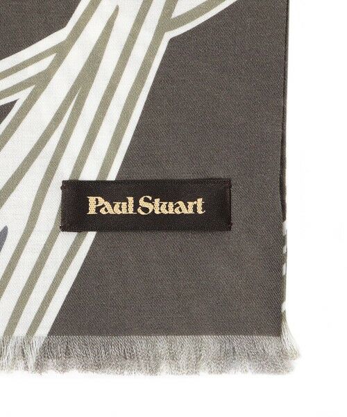 Paul Stuart / ポール・スチュアート マフラー・ショール・スヌード・ストール | 【Nikkei magazine掲載】ミニストール/ウェーブ柄 | 詳細3
