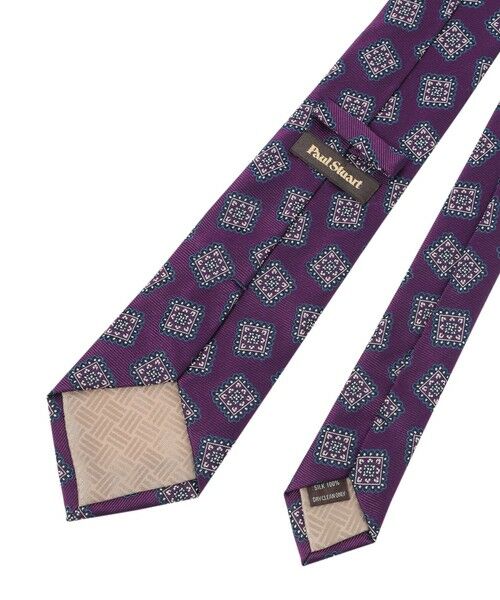 Paul Stuart / ポール・スチュアート ネクタイ | ネクタイ/中紋柄（スクエア模様） | 詳細1