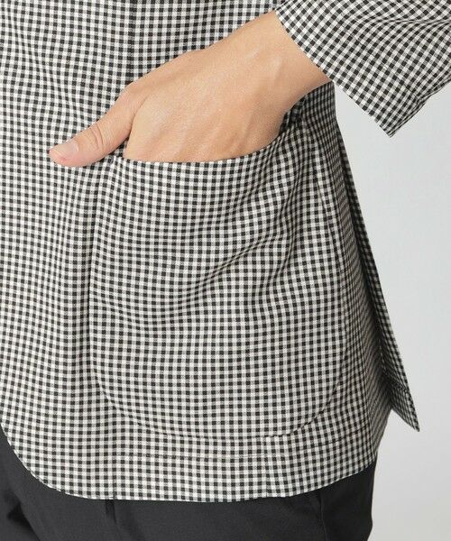 Paul Stuart / ポール・スチュアート その他アウター | 【STUART'S　TRAVELER】マナードシェパードチェックジャケット | 詳細6