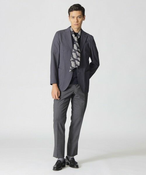 Paul Stuart / ポール・スチュアート その他アウター | 【STUART'S　TRAVELER】マナードシェパードチェックジャケット | 詳細2