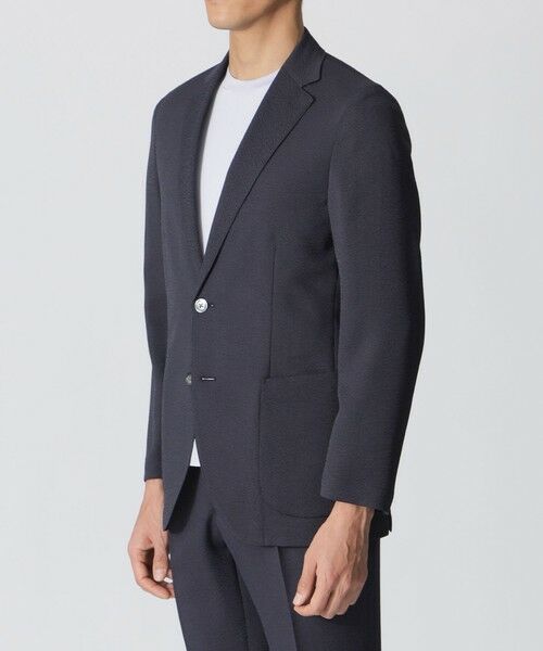 Paul Stuart / ポール・スチュアート その他アウター | 【Nikkei magazin掲載】【STUART'S TRAVELER】【防シワ / UVカット / 水をはじきやすい】フロータブルサッカージャケット | 詳細5