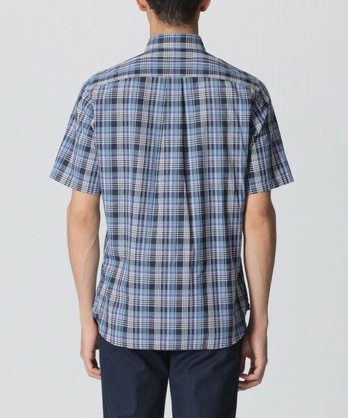 Paul Stuart / ポール・スチュアート シャツ・ブラウス | マドラスチェック柄　パナマシャツ（半袖シャツ） | 詳細5