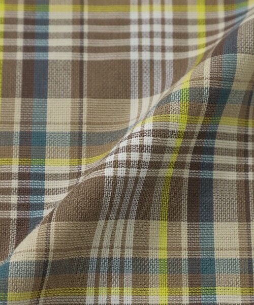 Paul Stuart / ポール・スチュアート シャツ・ブラウス | マドラスチェック柄　パナマシャツ（半袖シャツ） | 詳細10