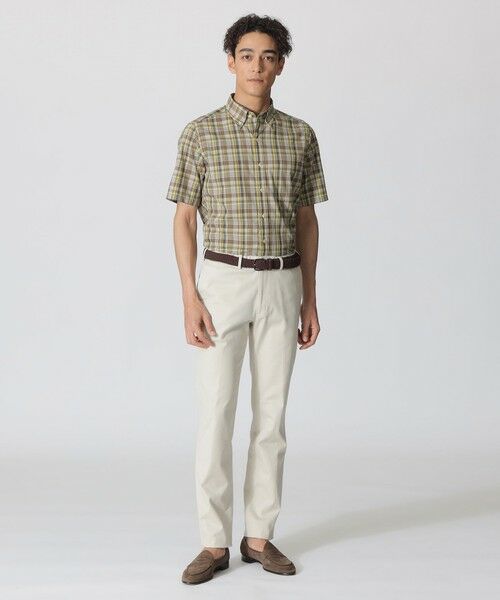 Paul Stuart / ポール・スチュアート シャツ・ブラウス | マドラスチェック柄　パナマシャツ（半袖シャツ） | 詳細2