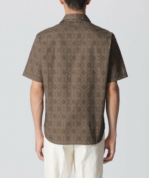Paul Stuart / ポール・スチュアート シャツ・ブラウス | バティック柄プリント 半袖シャツ | 詳細5