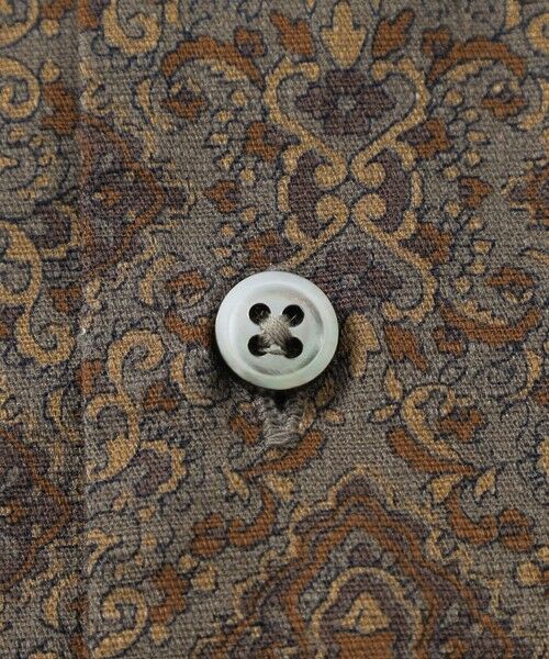 Paul Stuart / ポール・スチュアート シャツ・ブラウス | バティック柄プリント 半袖シャツ | 詳細8