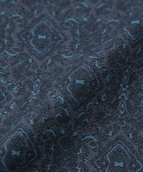 Paul Stuart / ポール・スチュアート シャツ・ブラウス | バティック柄プリント 半袖シャツ | 詳細9